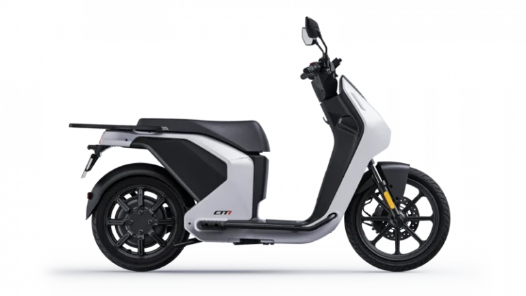 Moto electrica Vmoto CITI blanca