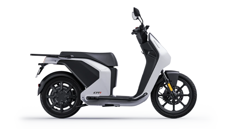 Moto electrica Vmoto CITI blanca